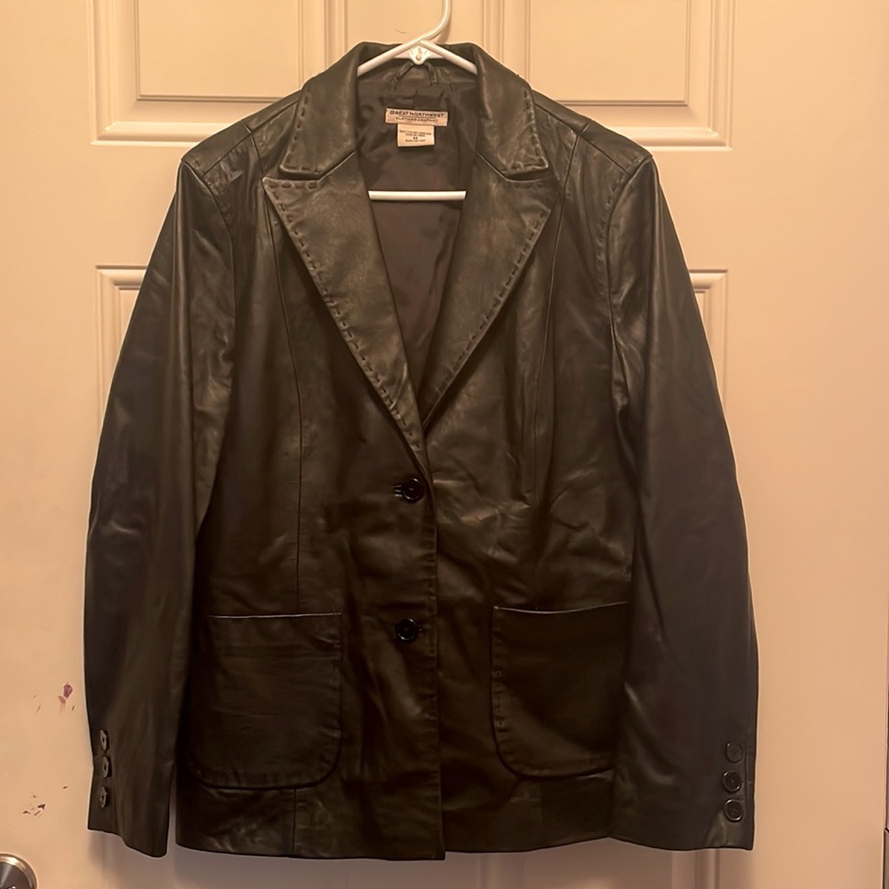 Great Northwest Clothing Co. 100% Italian lambskin jacket.